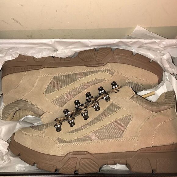 NWT INC men sneakers Titus Tan size 12 - Picture 3 of 7